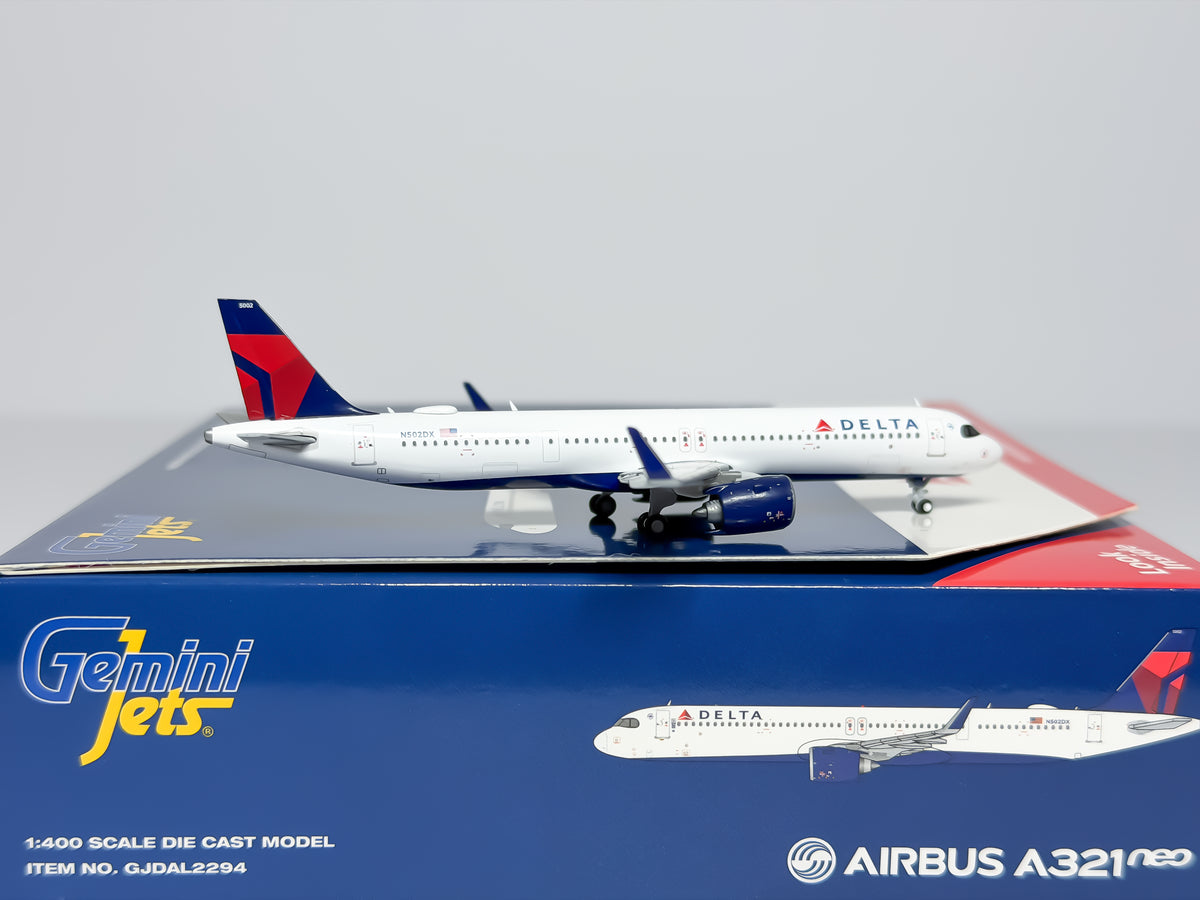 Delta Air Lines Airbus A321neo 1:400 Gemini Jets N502DX (GJDAL2294)