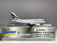 Delta Air Lines Airbus A310-300 1:400 Gemini Jets N840AB (GJDAL331)