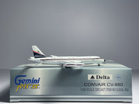Delta Air Lines Convair CV-880 1:400 Gemini Jets N8801E (GJDAL504)