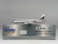 Delta Air Lines Convair CV-880 1:400 Gemini Jets N8817E (GJDAL505)