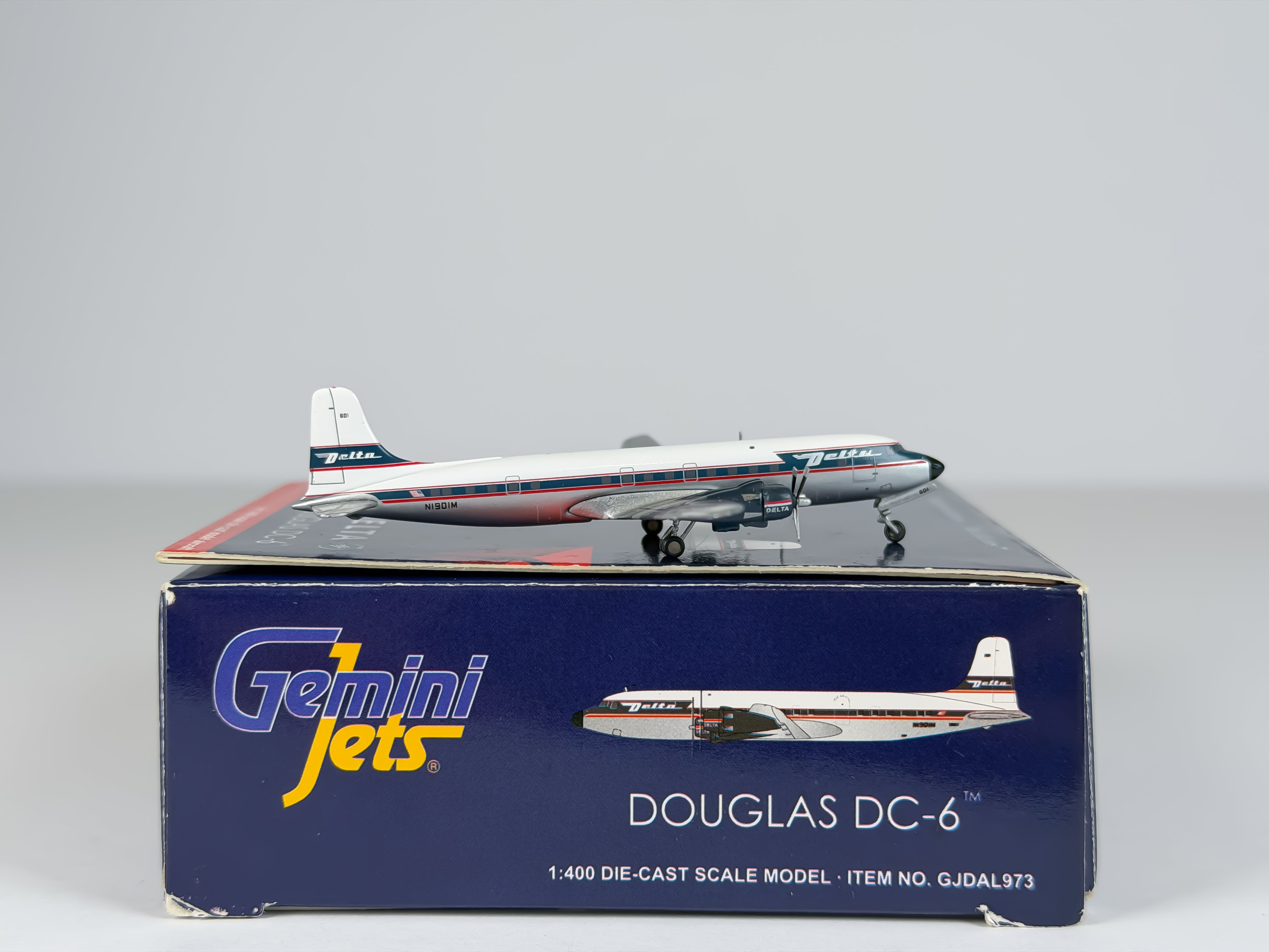 Delta Air Lines Douglas DC-6 1:400 Gemini Jets N1901M (GJDAL973)