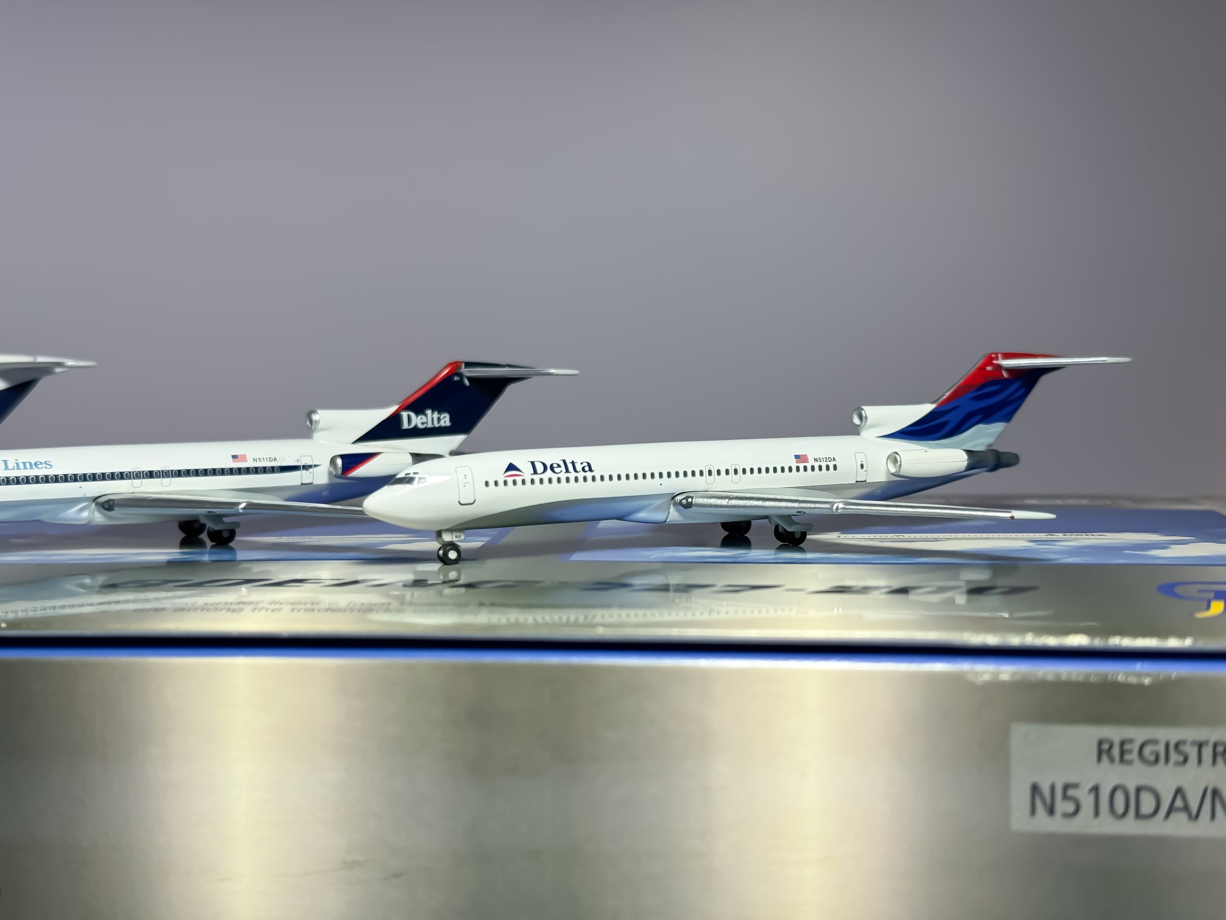 Delta Air Lines Boeing 727-200 1:400 Gemini Jets N510DA & N511DA & N512DA (GJDALSET1)