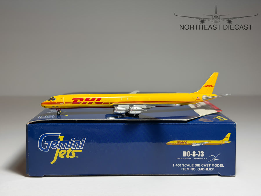DHL Douglas DC-8-73 1:400 Gemini Jets N801DH (GJDHL831)