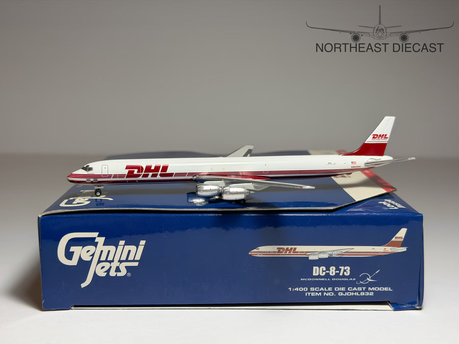 DHL Douglas DC-8-73 1:400 Gemini Jets N802DH (GJDHL832)