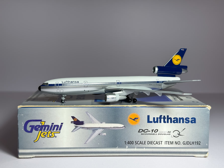 Lufthansa McDonnell Douglas DC-10-30 1:400 Gemini Jets D-ADHO (GJDLH192)