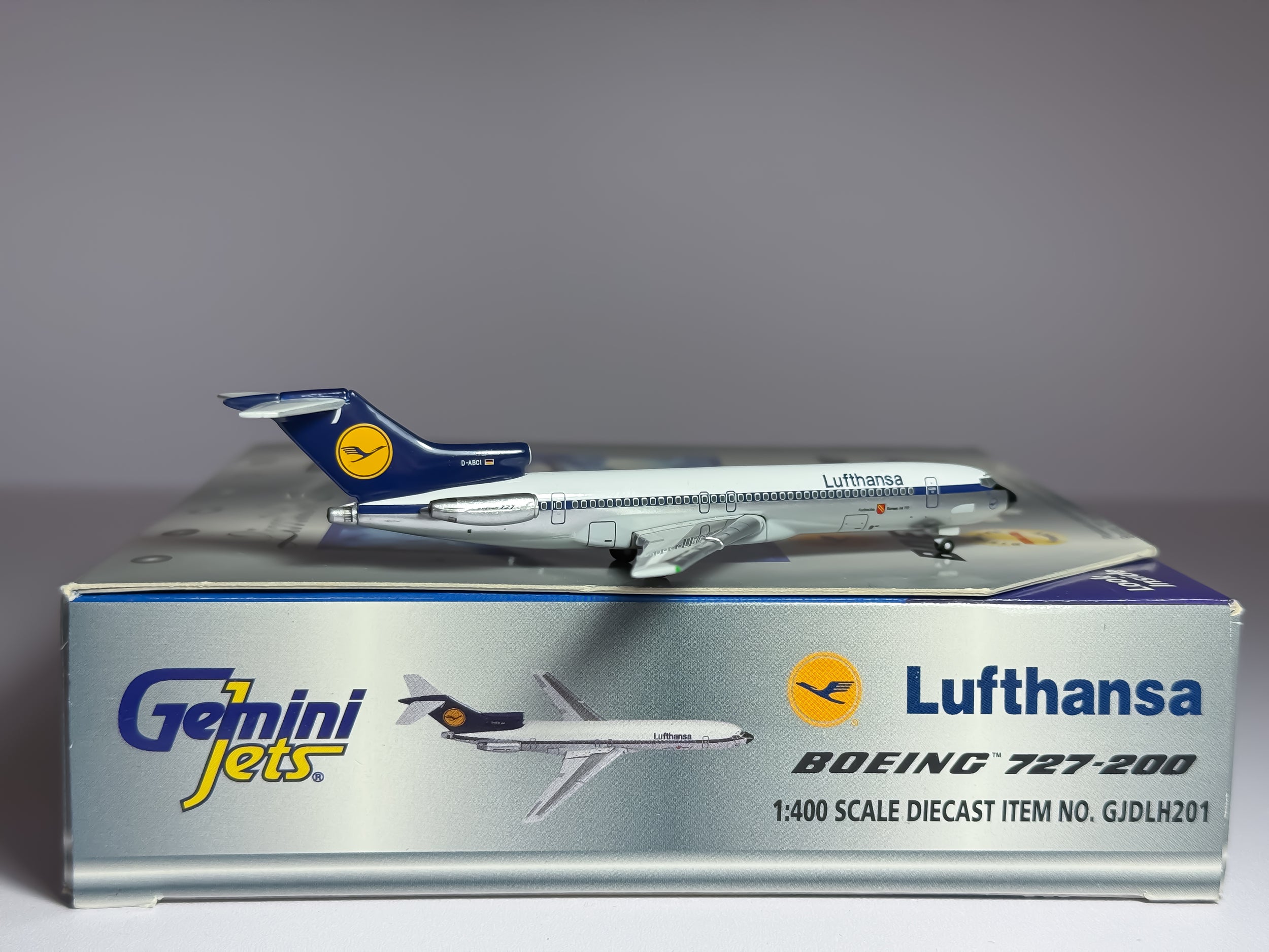 Lufthansa Boeing 727-200 1:400 Gemini Jets D-ABCI (GJDLH201)