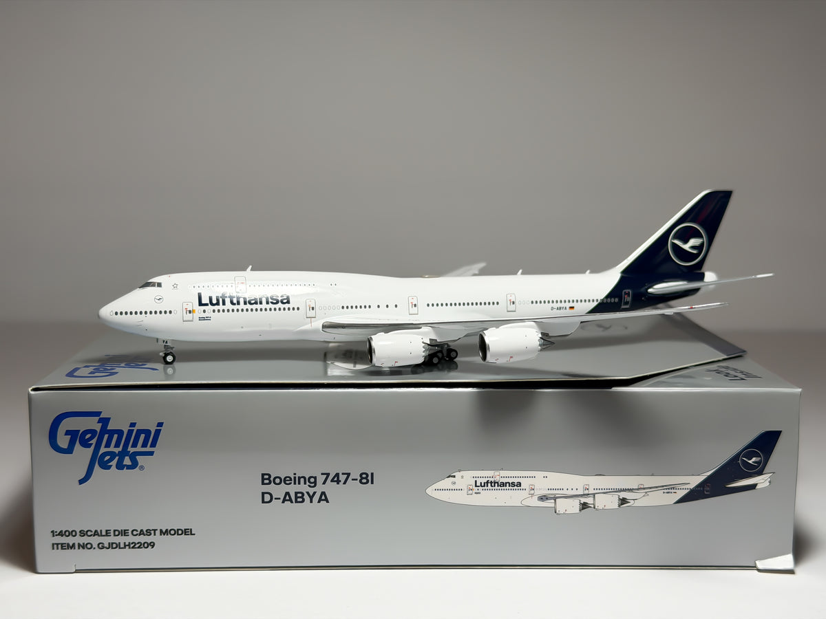 Lufthansa Boeing 747-8i 1:400 Gemini Jets D-ABYA (GJDLH2209)