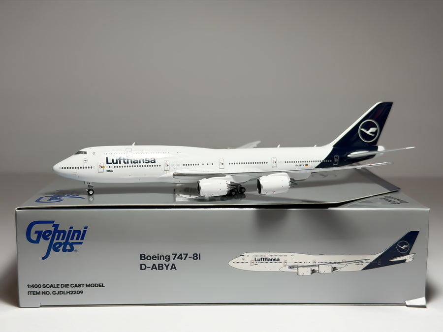 Lufthansa Boeing 747-8i 1:400 Gemini Jets D-ABYA (GJDLH2209)