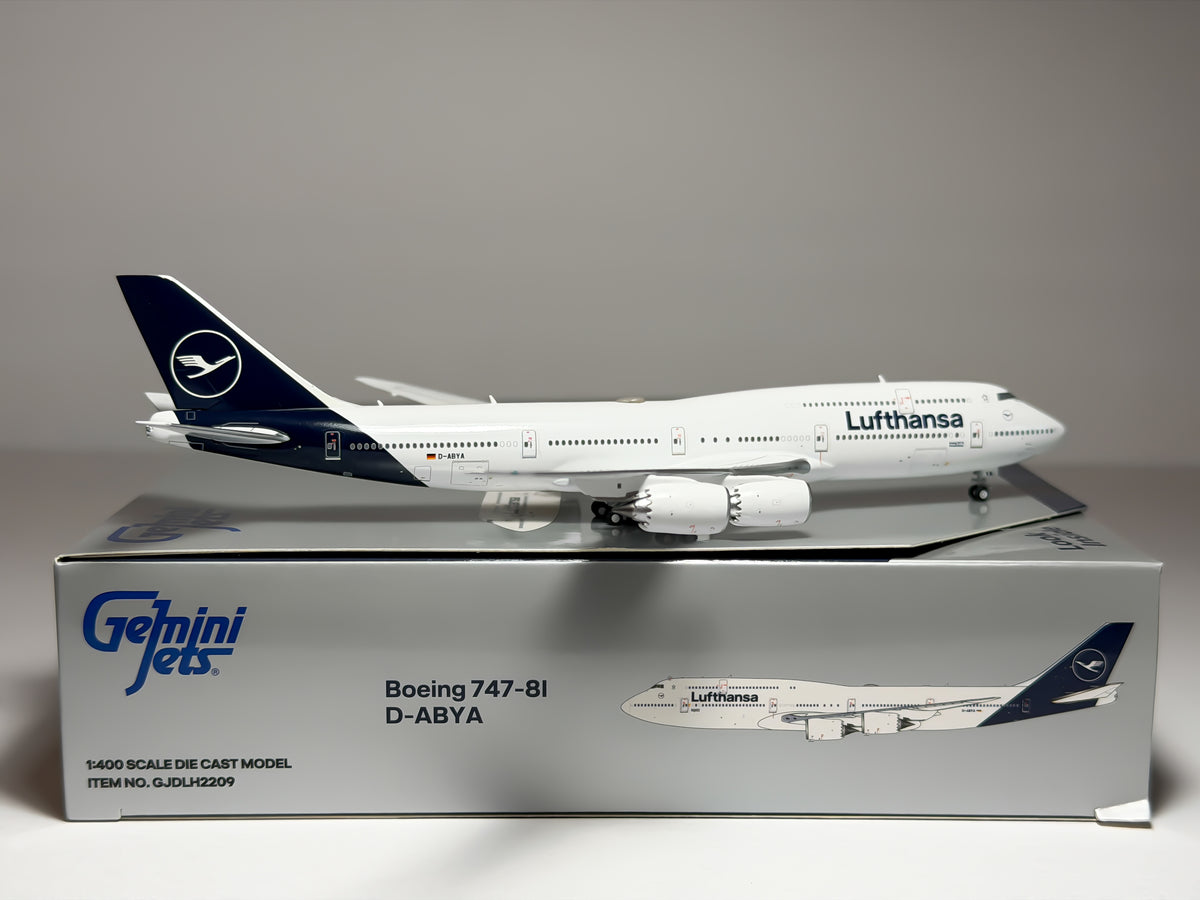 Lufthansa Boeing 747-8i 1:400 Gemini Jets D-ABYA (GJDLH2209)