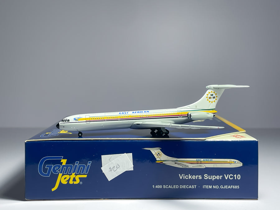 East African Airways Vickers VC-10 1:400 Gemini Jets 5H-MOG (GJEAF685)
