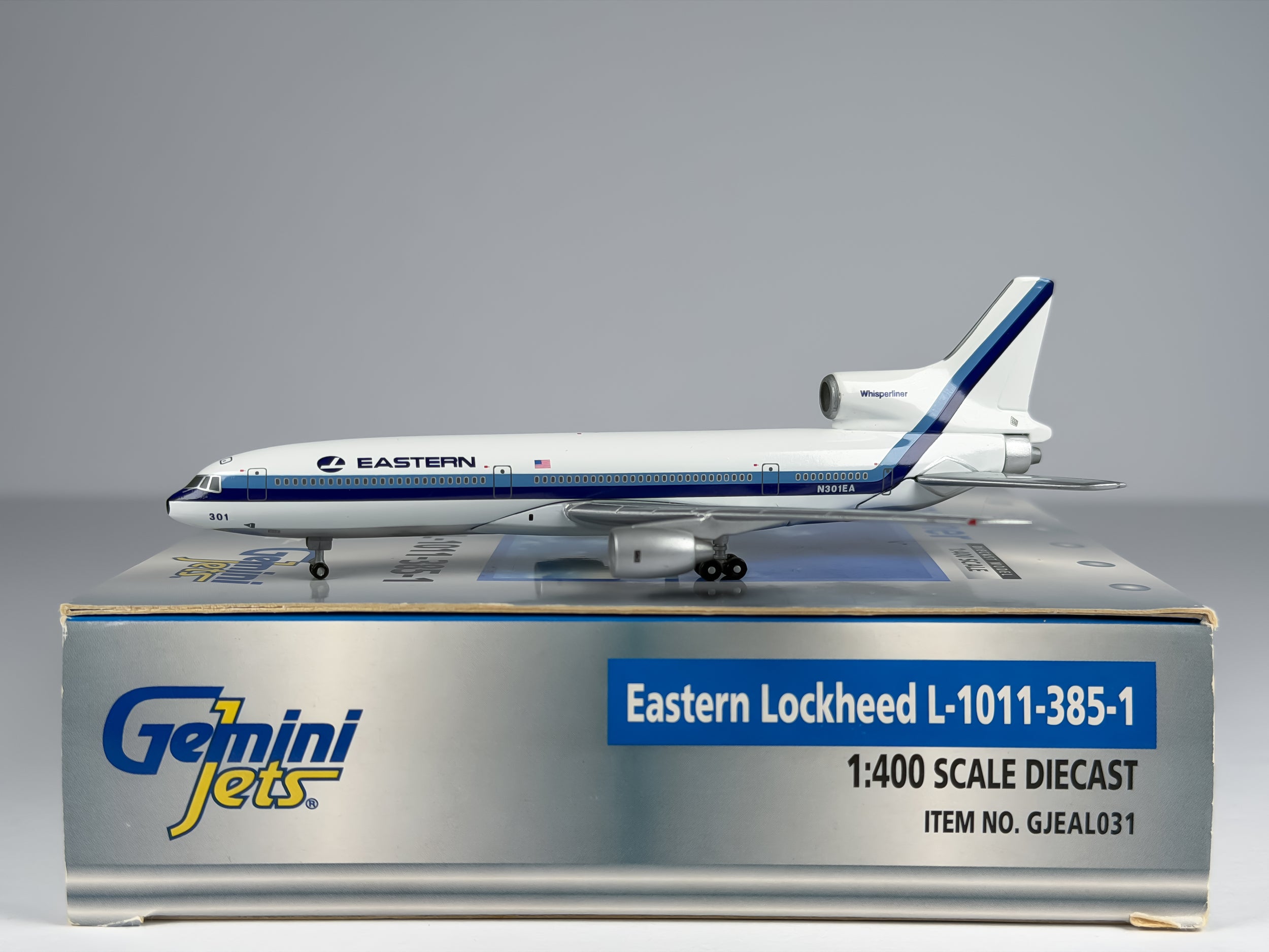 Eastern Air Lines Lockheed L-1011 1:400 Gemini Jets N301EA (GJEAL031)