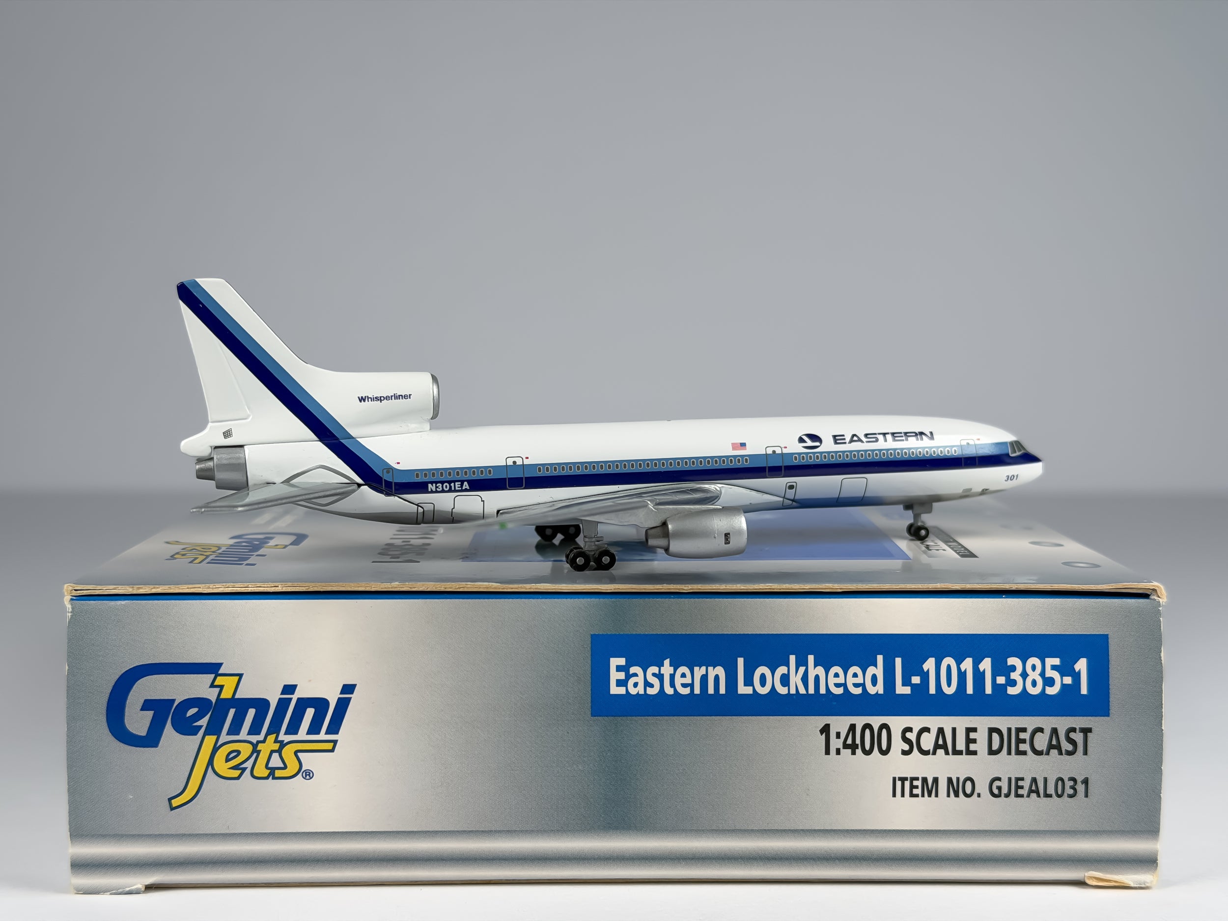 Eastern Air Lines Lockheed L-1011 1:400 Gemini Jets N301EA (GJEAL031)