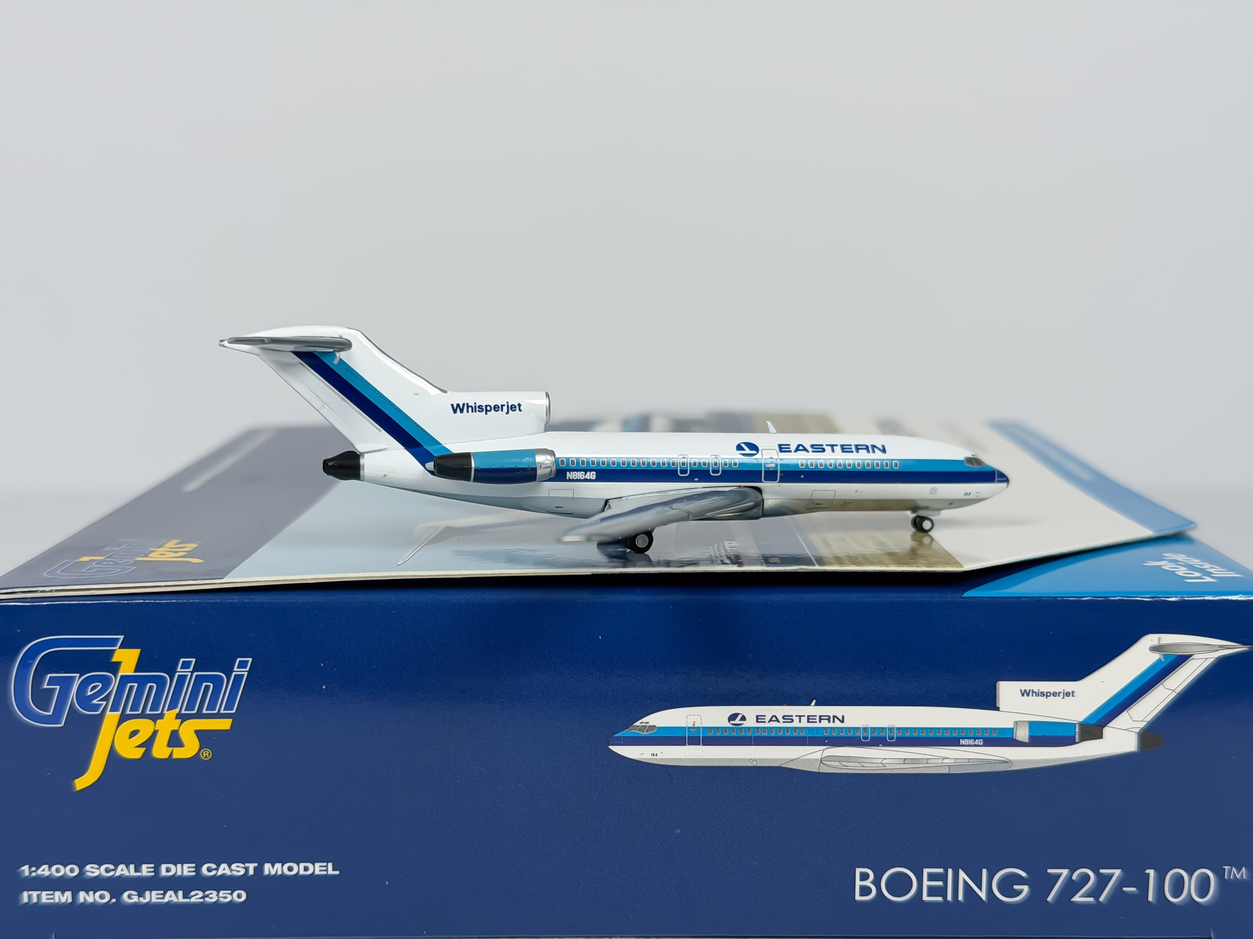 Eastern Air Lines Boeing 727-100 1:400 Gemini Jets N8164G (GJEAL2350)