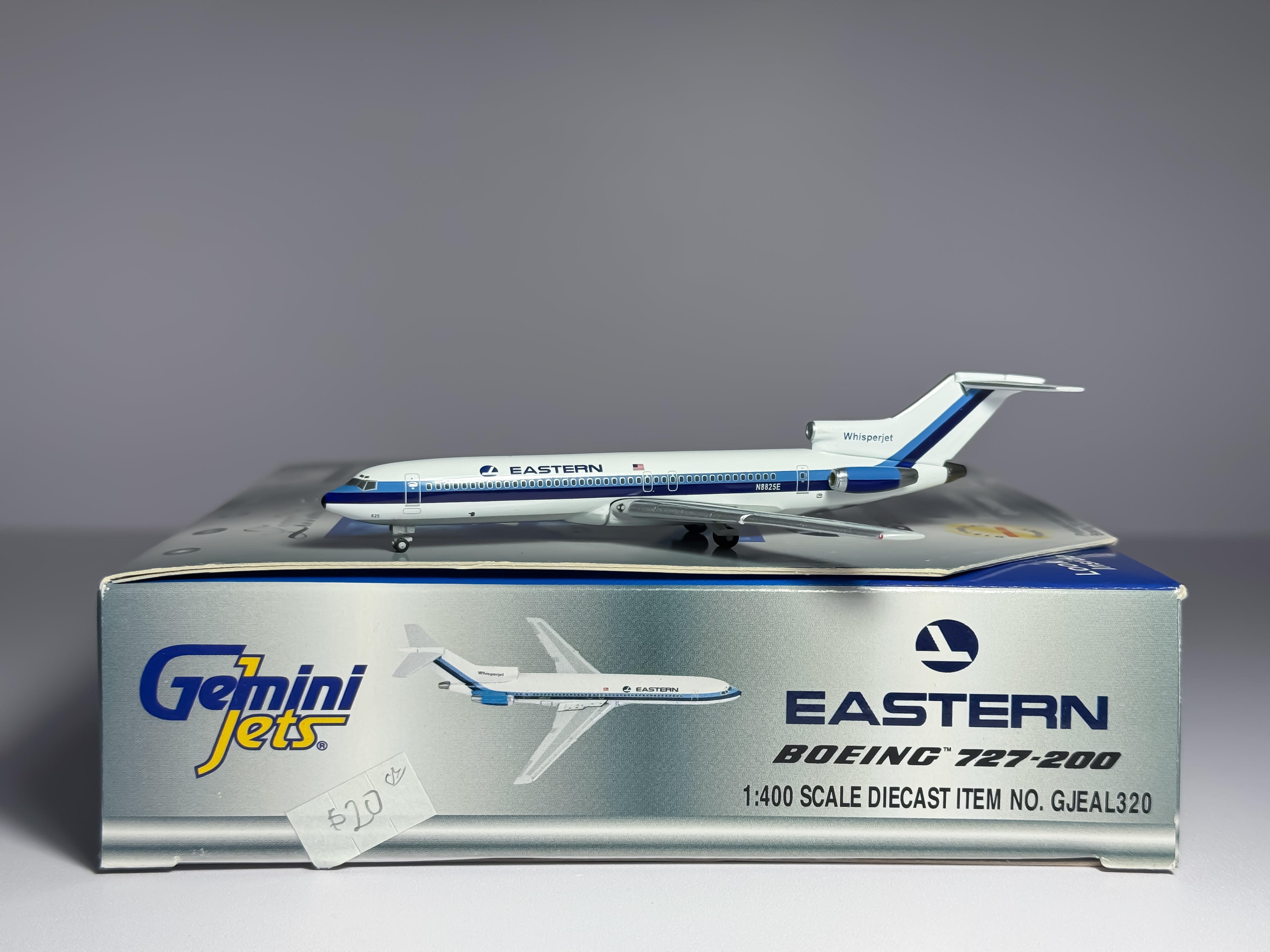 Eastern Air Lines Boeing 727-200 1:400 Gemini Jets N8825E (GJEAL320)