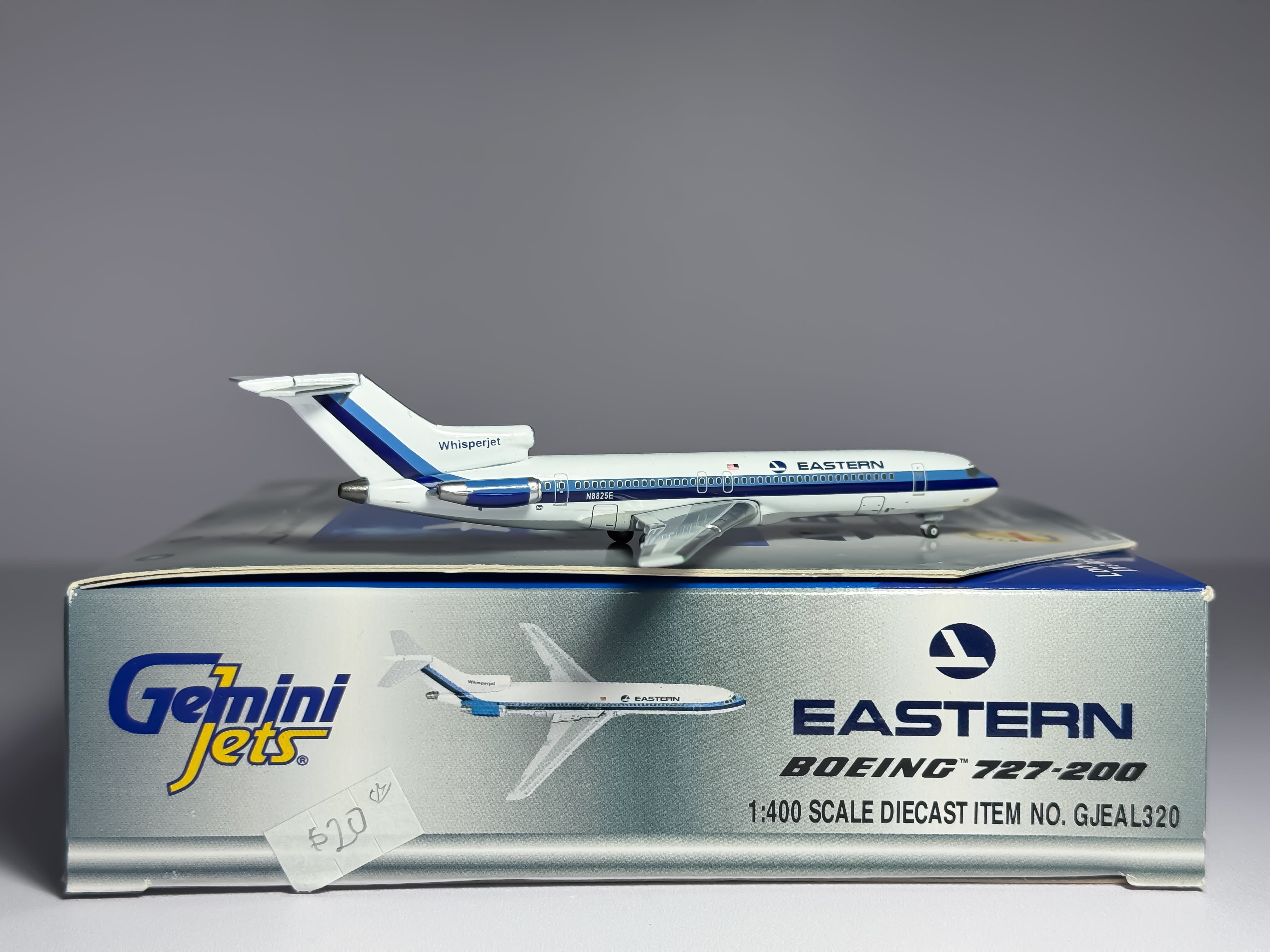Eastern Air Lines Boeing 727-200 1:400 Gemini Jets N8825E (GJEAL320)