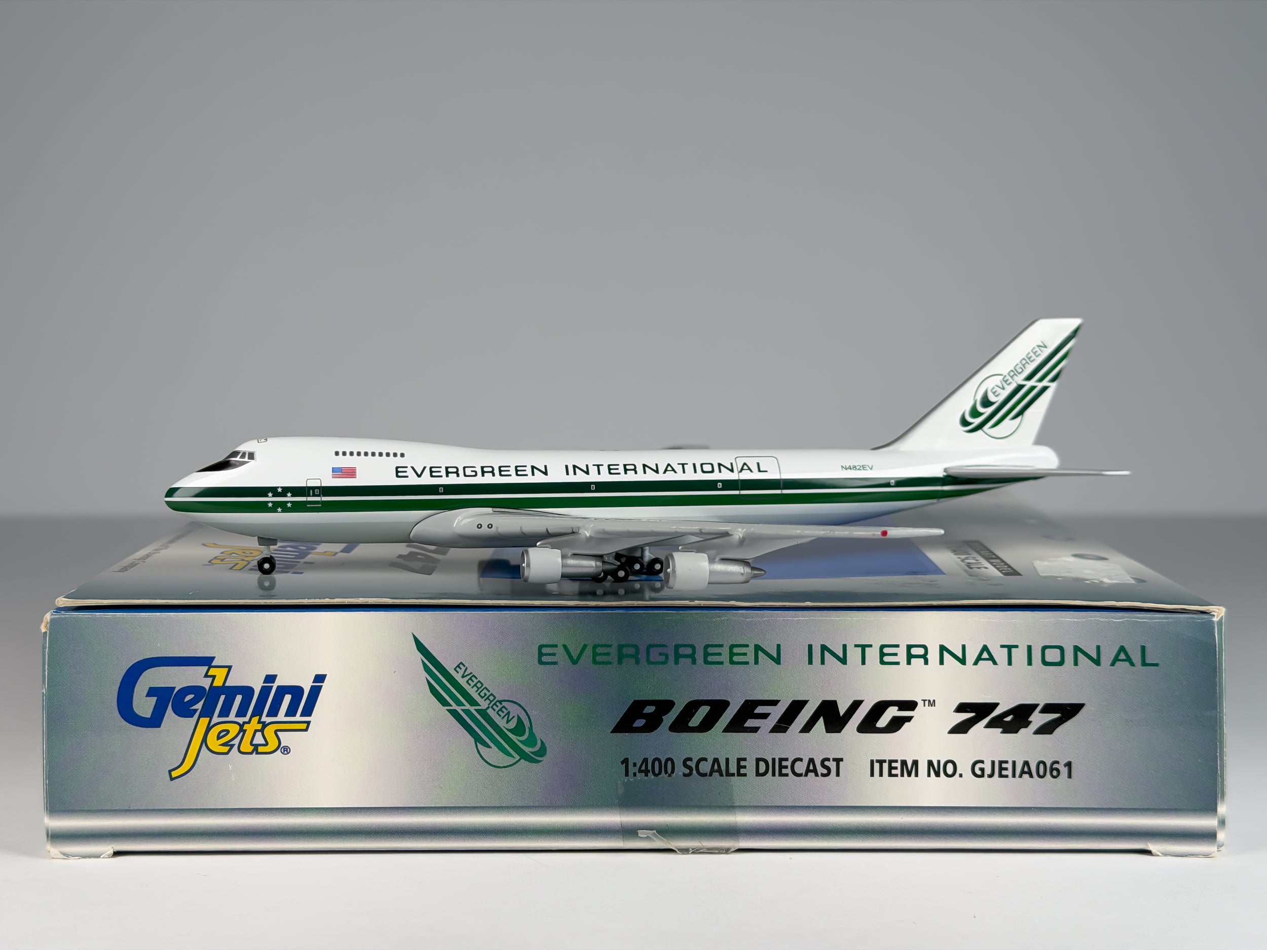Evergreen International Boeing 747-200F 1:400 Gemini Jets N482EV (GJEIA061)
