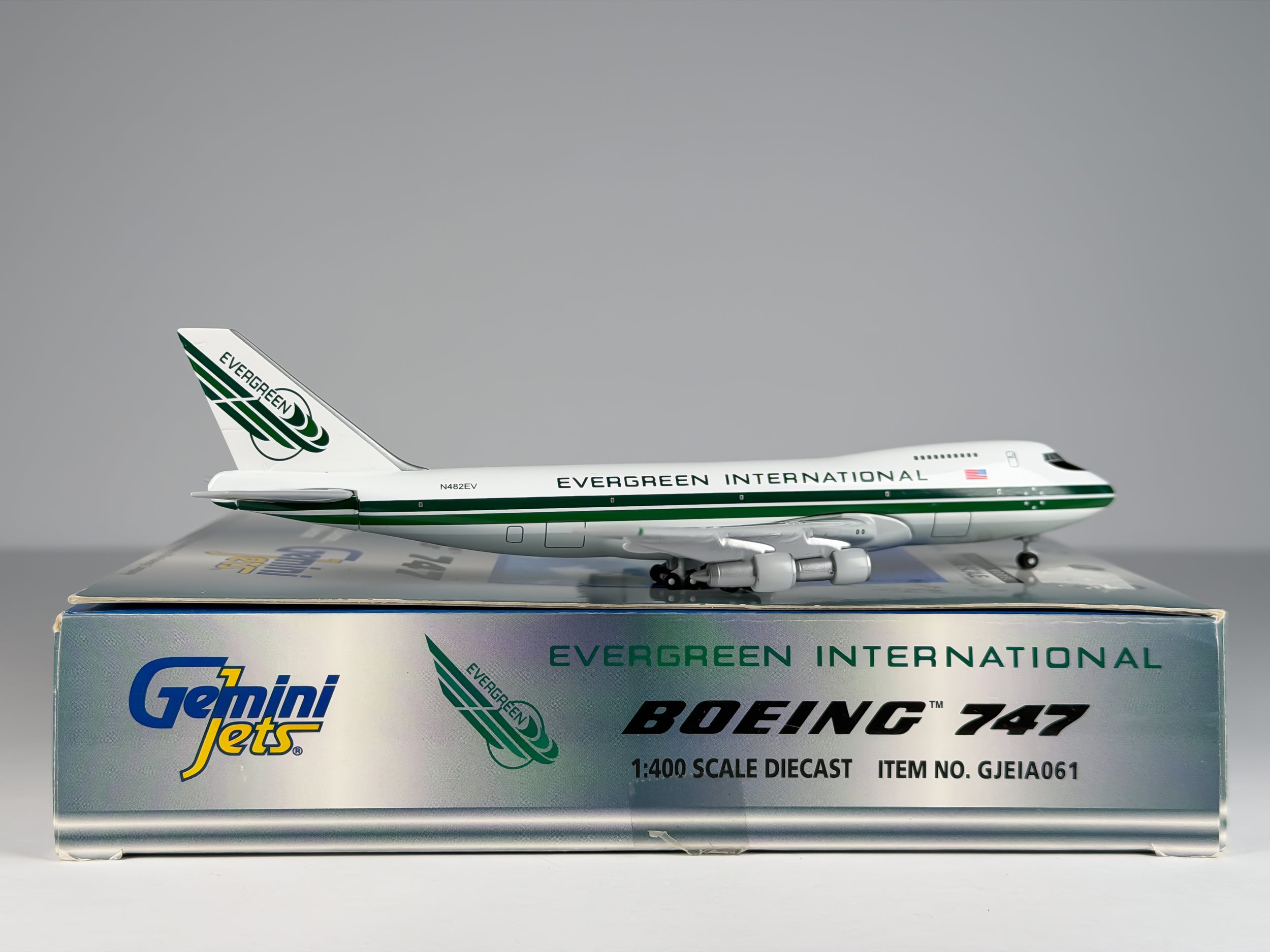 Evergreen International Boeing 747-200F 1:400 Gemini Jets N482EV (GJEIA061)