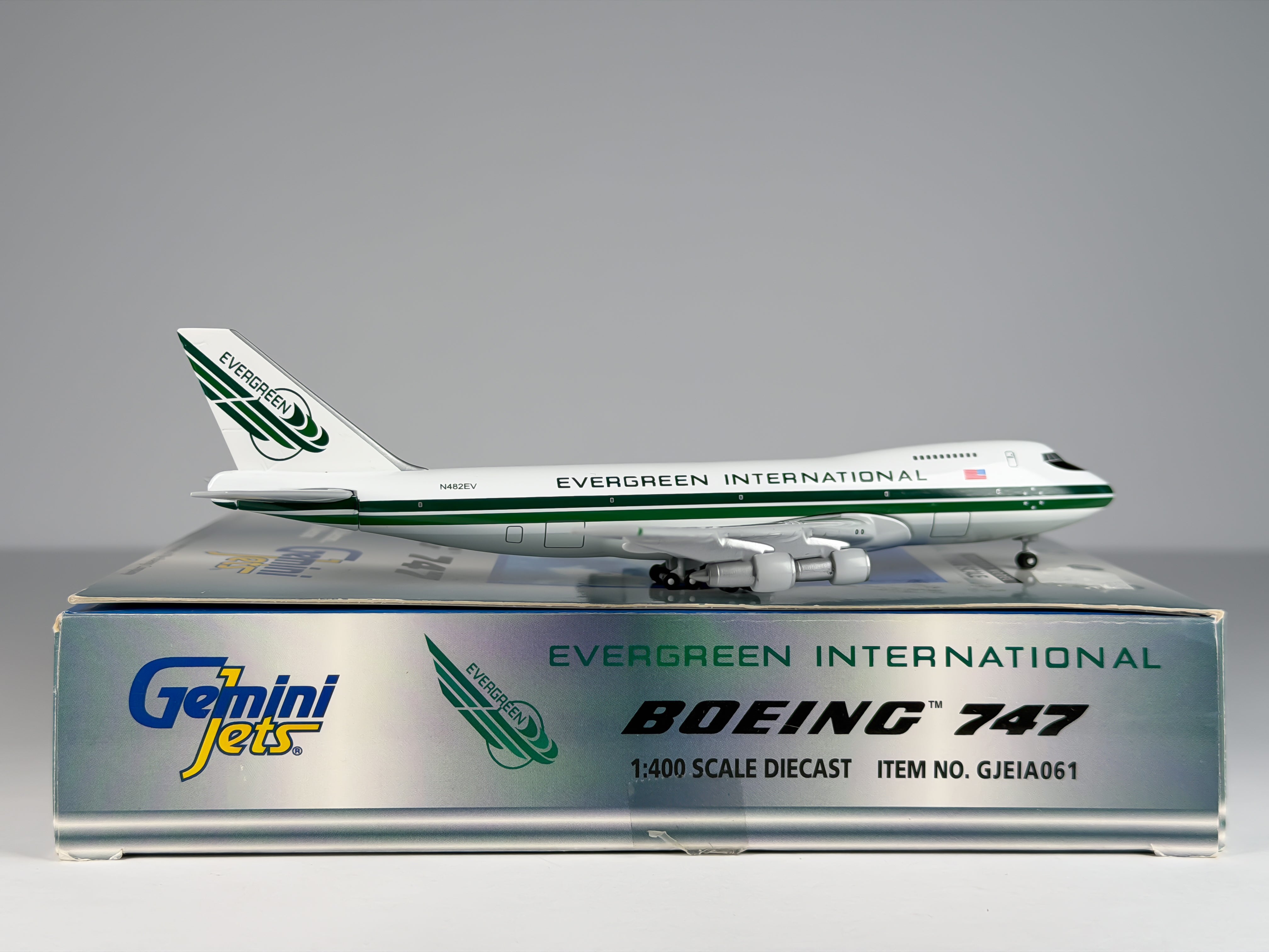 Evergreen International Boeing 747-200F 1:400 Gemini Jets N482EV (GJEIA061)
