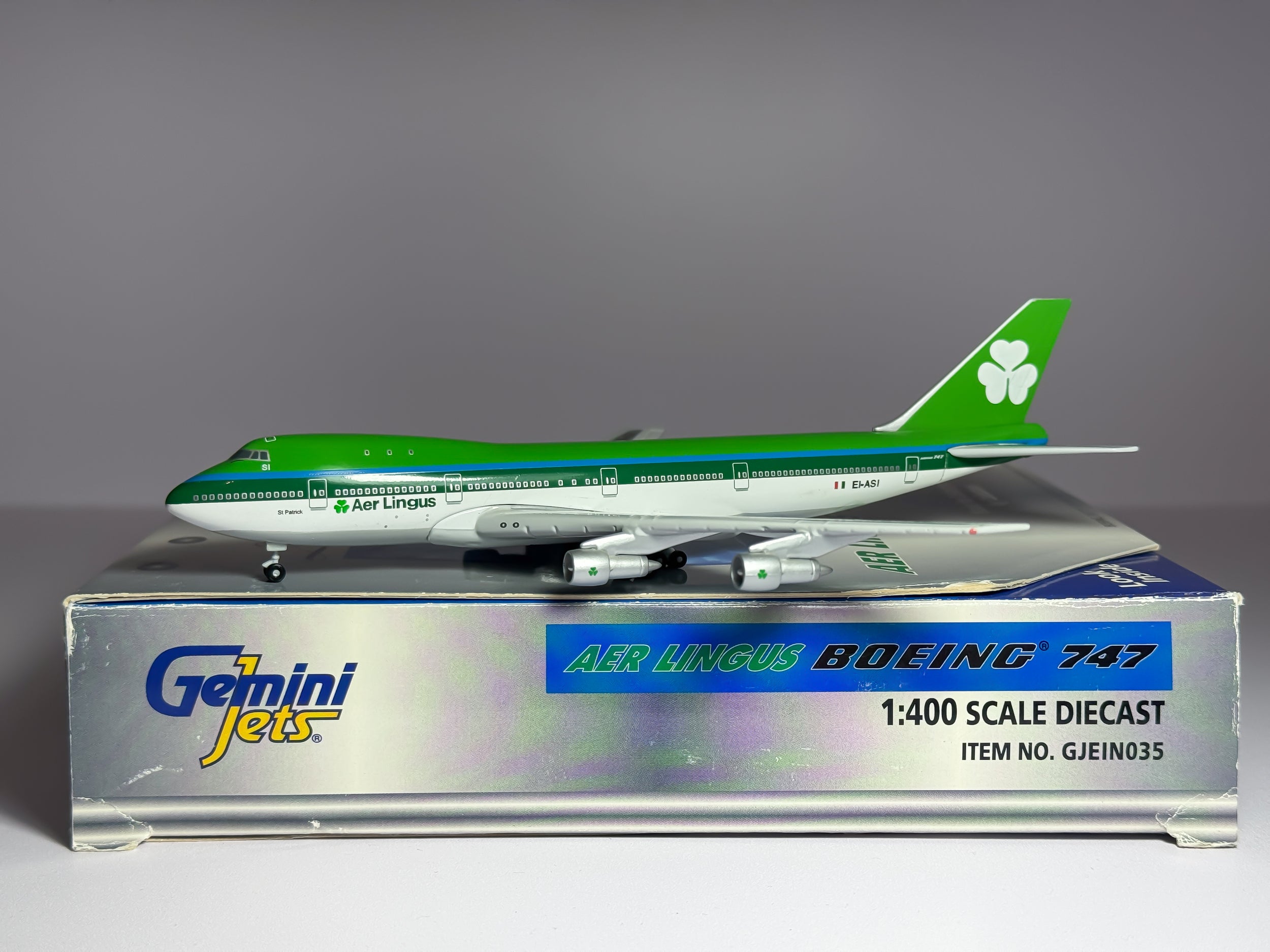 Aer Lingus Boeing 747-100 1:400 Gemini Jets EI-ASI (GJEIN035)