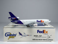 FedEx Express McDonnell Douglas DC-10-10 1:400 Gemini Jets N386FE (GJFDX221)