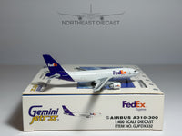 FedEx Express Airbus A310-300 1:400 Gemini Jets N802FD (GJFDX332)