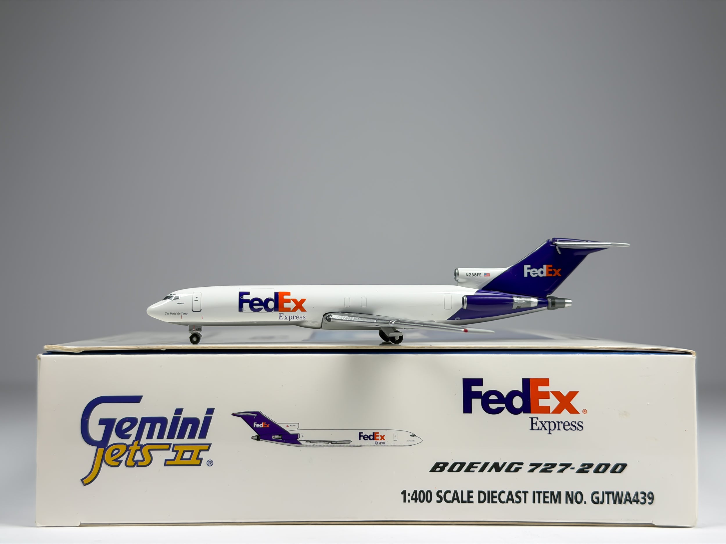 FedEx Express Boeing 727-200 1:400 Gemini Jets N235FE (GJFDX439)
