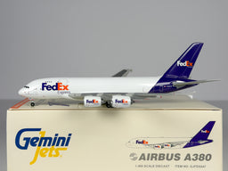 FedEx Express Airbus A380-800 1:400 Gemini Jets N380FE (GJFDX647)