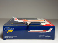 Frontier McDonnell Douglas MD-81 1:400 Gemini Jets N859HA (GJFFT1168)
