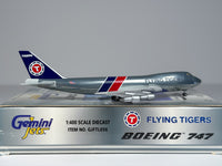 Flying Tigers Boeing 747-200F 1:400 Gemini Jets N808FT (GJFTL056)