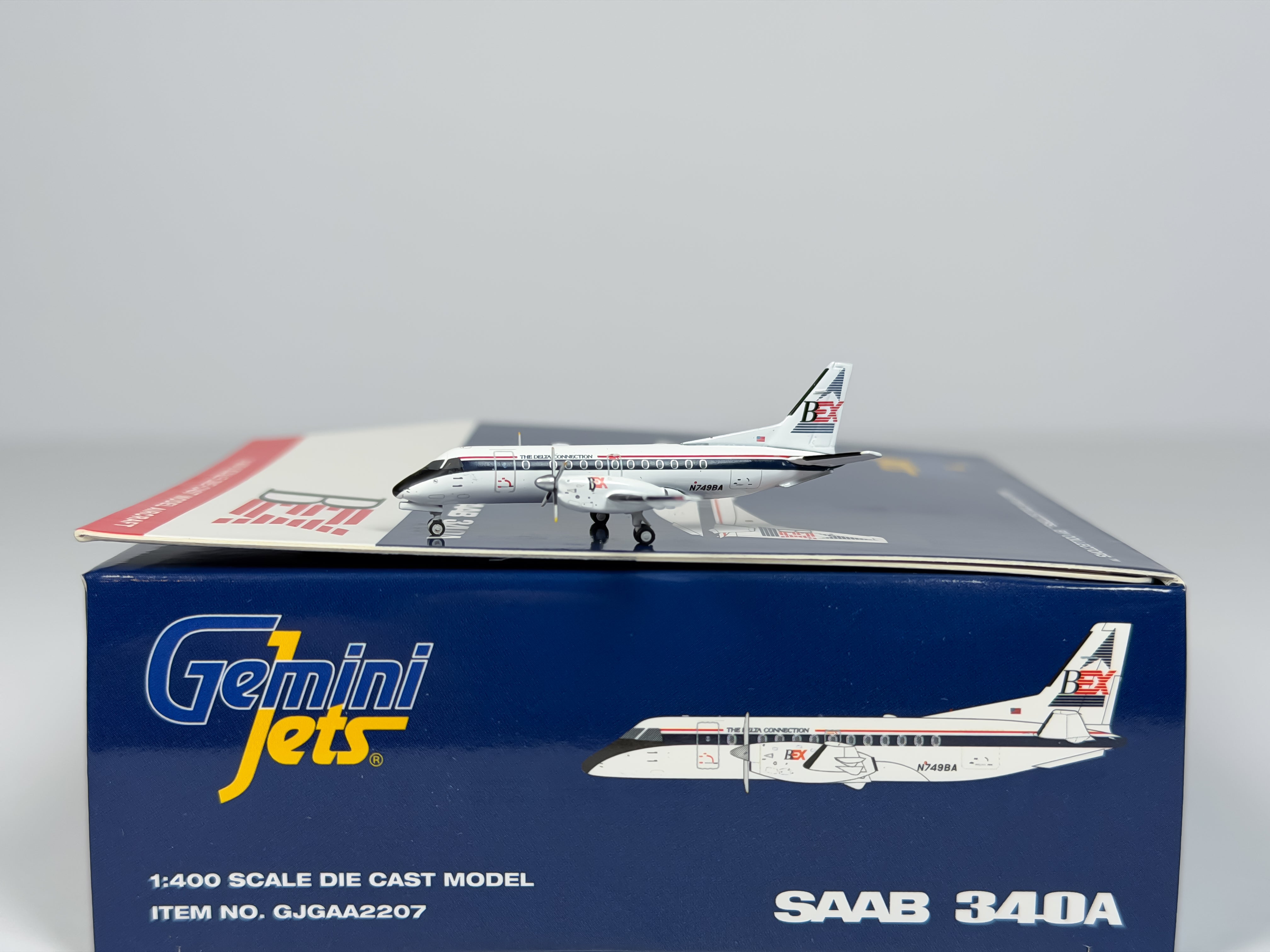 Delta Connection Saab 340A 1:400 Gemini Jets N749BA (GJGAA2207)