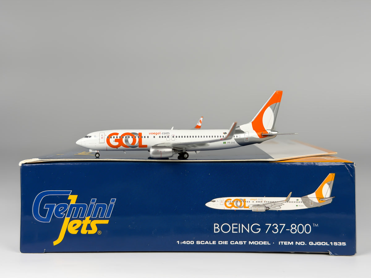 GOL Boeing 737-800 1:400 Gemini Jets PR-GXZ (GJGOL1535)