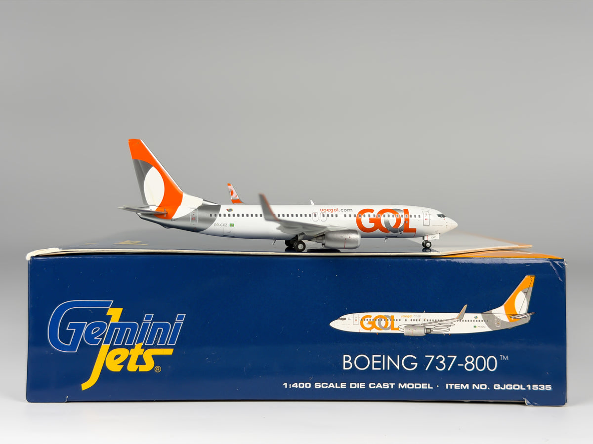 GOL Boeing 737-800 1:400 Gemini Jets PR-GXZ (GJGOL1535)