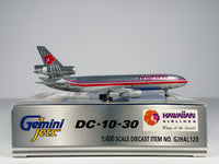 Hawaiian Airlines McDonnell Douglas DC-10-30 1:400 Gemini Jets N140AA (GJHAL120)