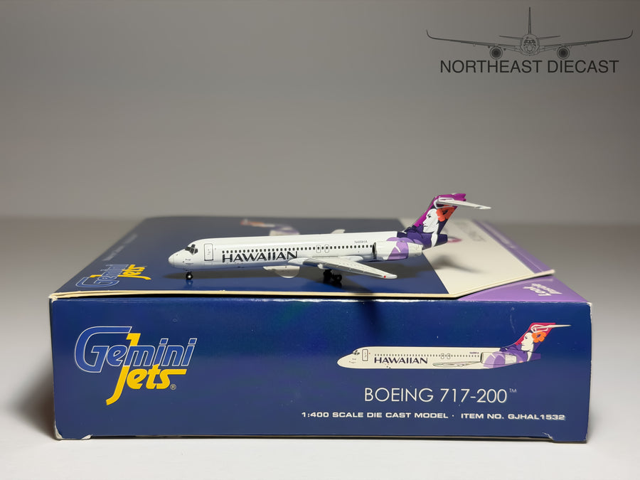 Hawaiian Airlines Boeing 717-200 1:400 Gemini Jets N489HA (GJHAL1532)