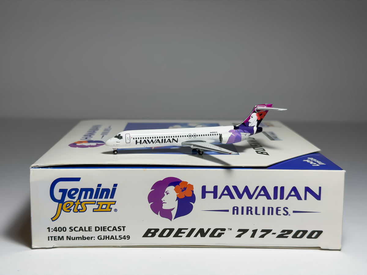 Hawaiian Airlines Boeing 717-200 1:400 Gemini Jets N484HA (GJHAL549)