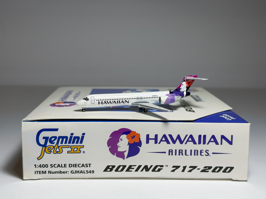 Hawaiian Airlines Boeing 717-200 1:400 Gemini Jets N484HA (GJHAL549)