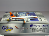 Hapag-Lloyd Flug Boeing 737-800 1:400 Gemini Jets D-AHFS (GJHLF203)