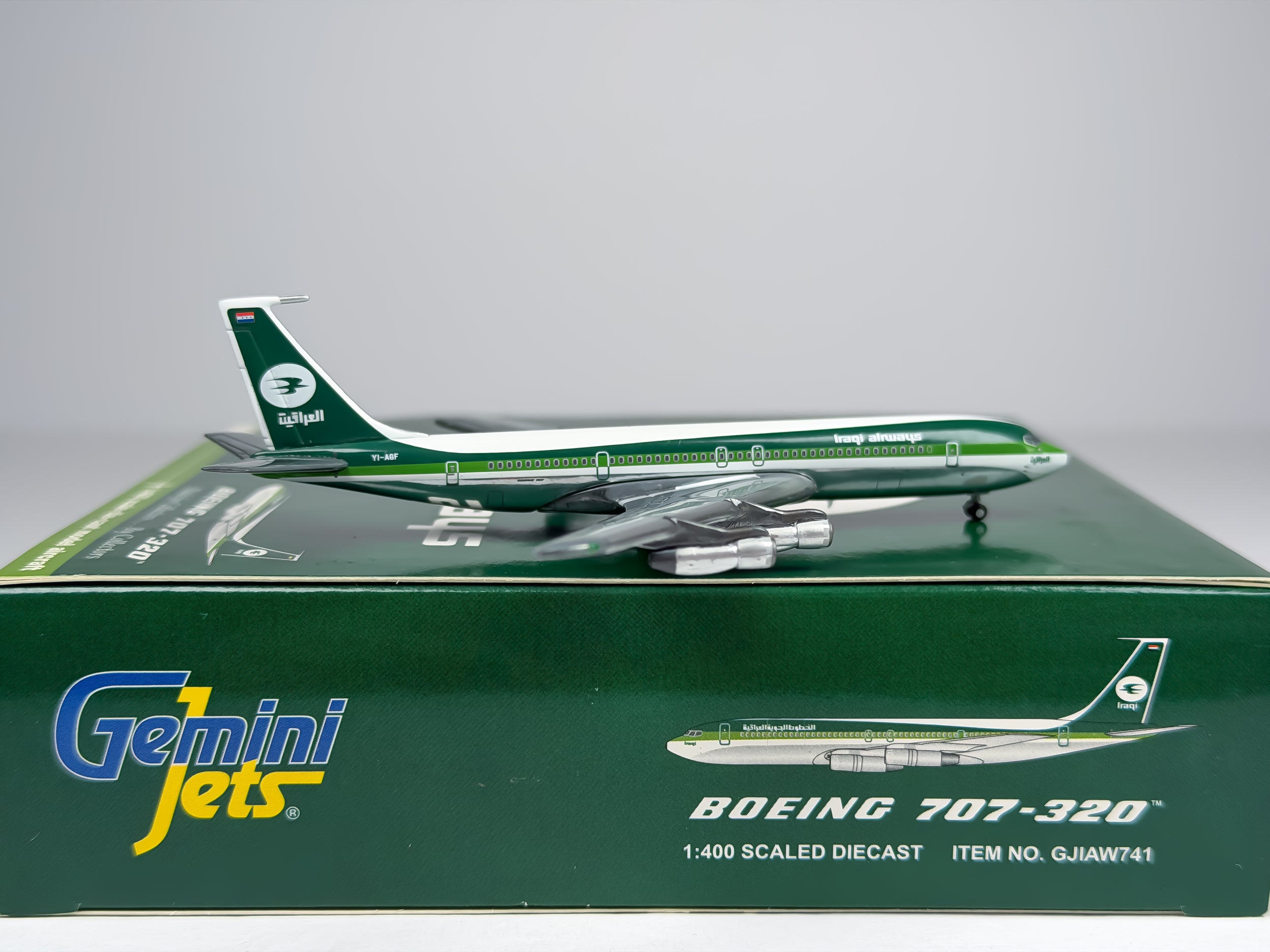 Iran Air Boeing 707-300 1:400 Gemini Jets YI-AGF (GJIAW741)