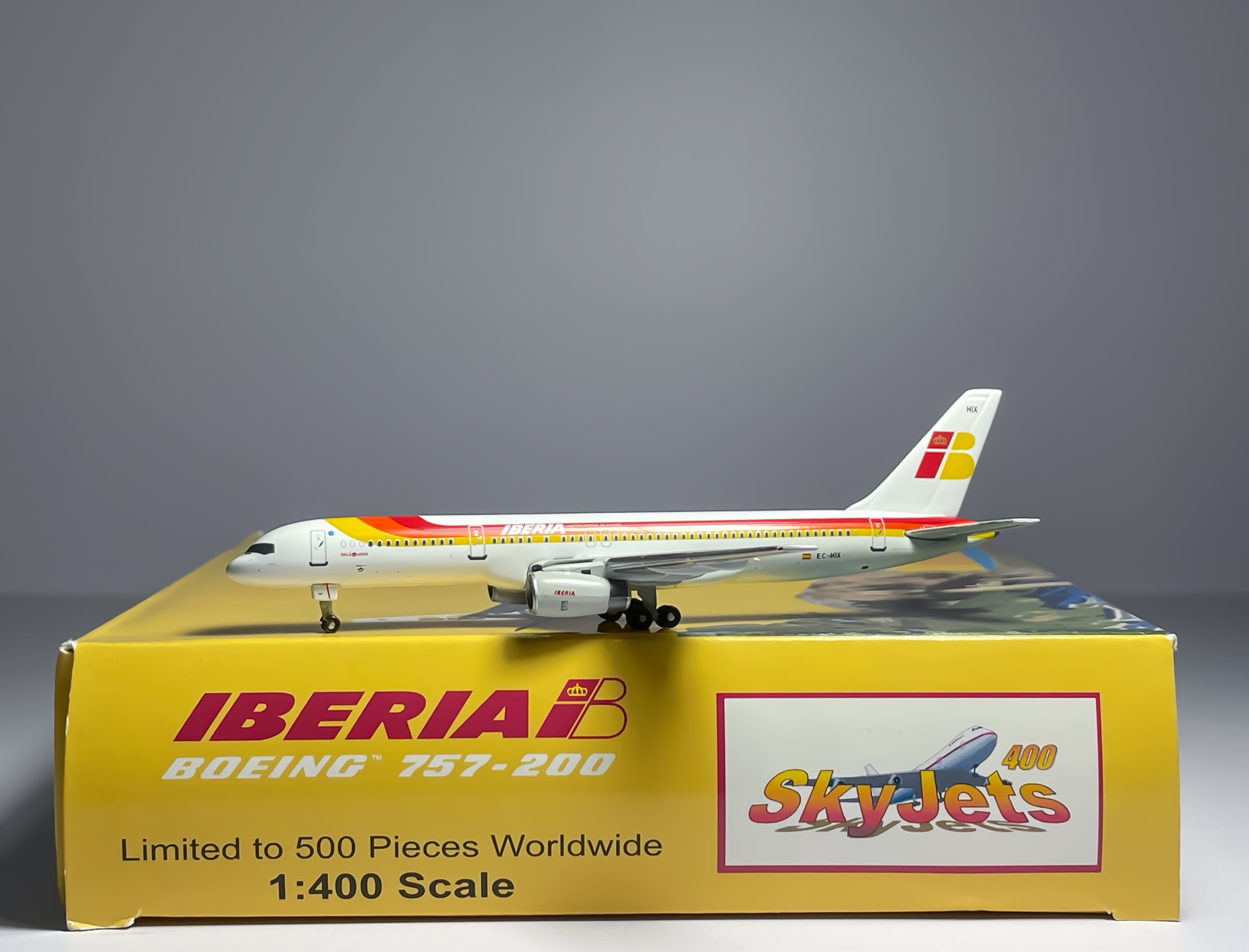 Iberia Airlines Boeing 757-200 1:400 Gemini Jets EC-HIX (GJIBE7571)