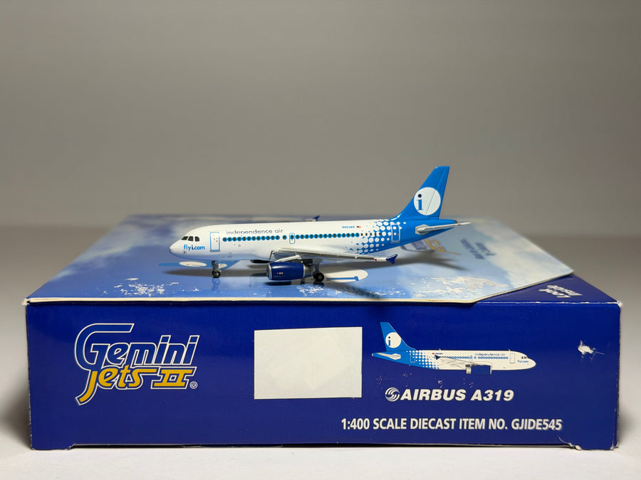 Independence Air Airbus A319 1:400 Gemini Jets N803BR (GJIDE545)