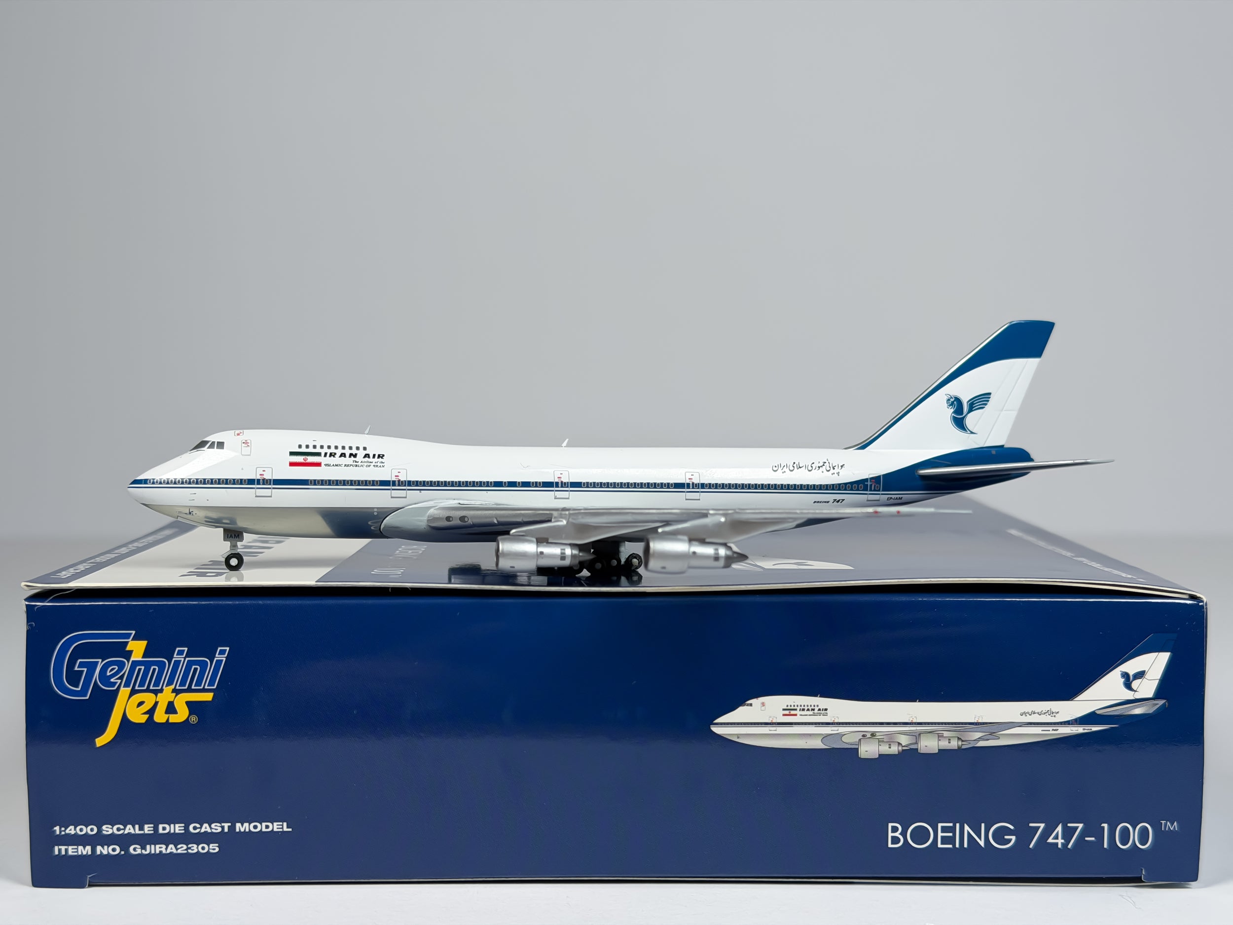 Iran Air Boeing 747-100 1:400 Gemini Jets EP-IAM (GJIRA2305)
