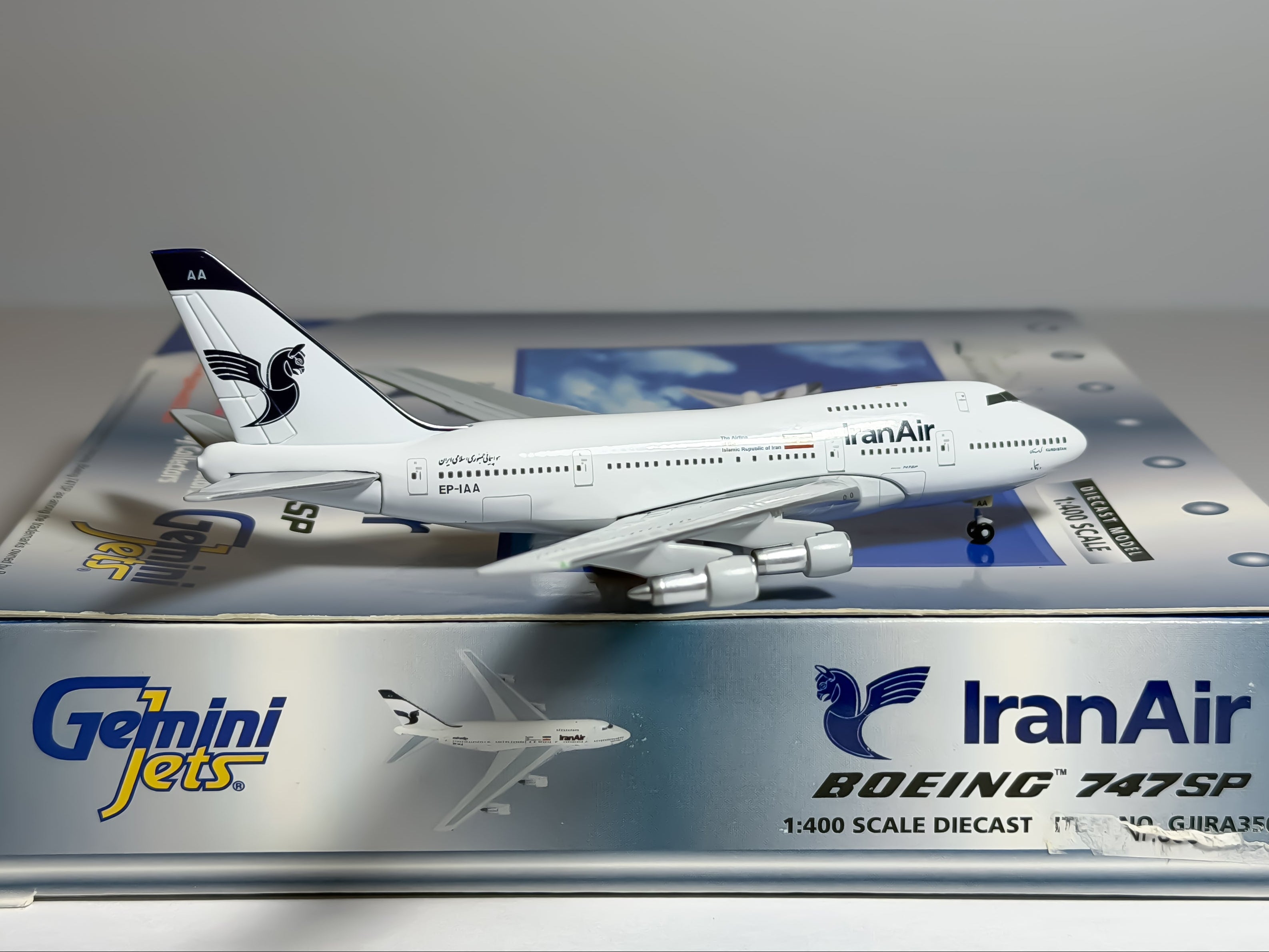 Iran Air Boeing 747SP 1:400 Gemini Jets EP-IAA (GJIRA350)