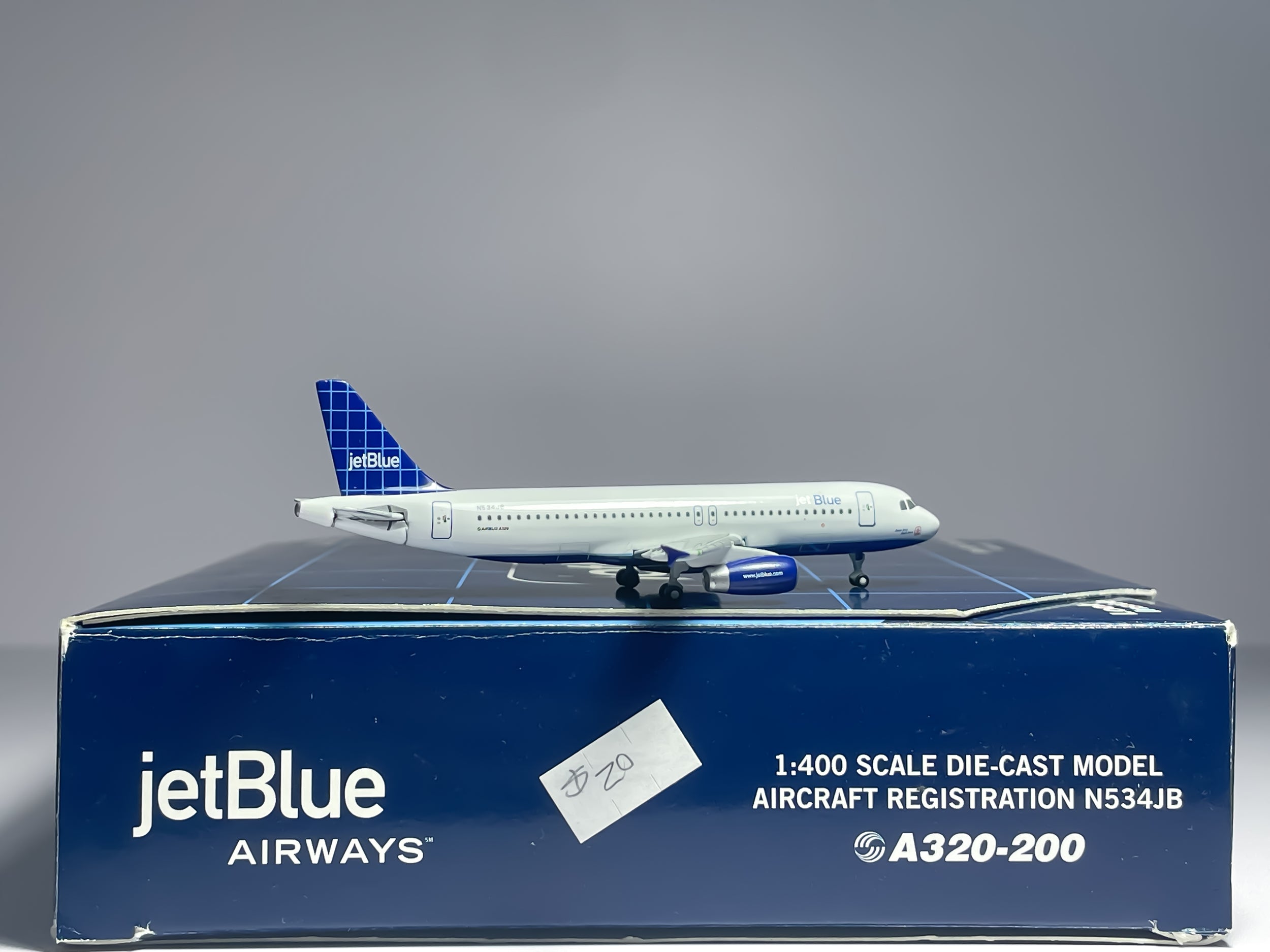 JetBlue Airways Airbus A320 1:400 Gemini Jets N534JB (GJJBU197D)
