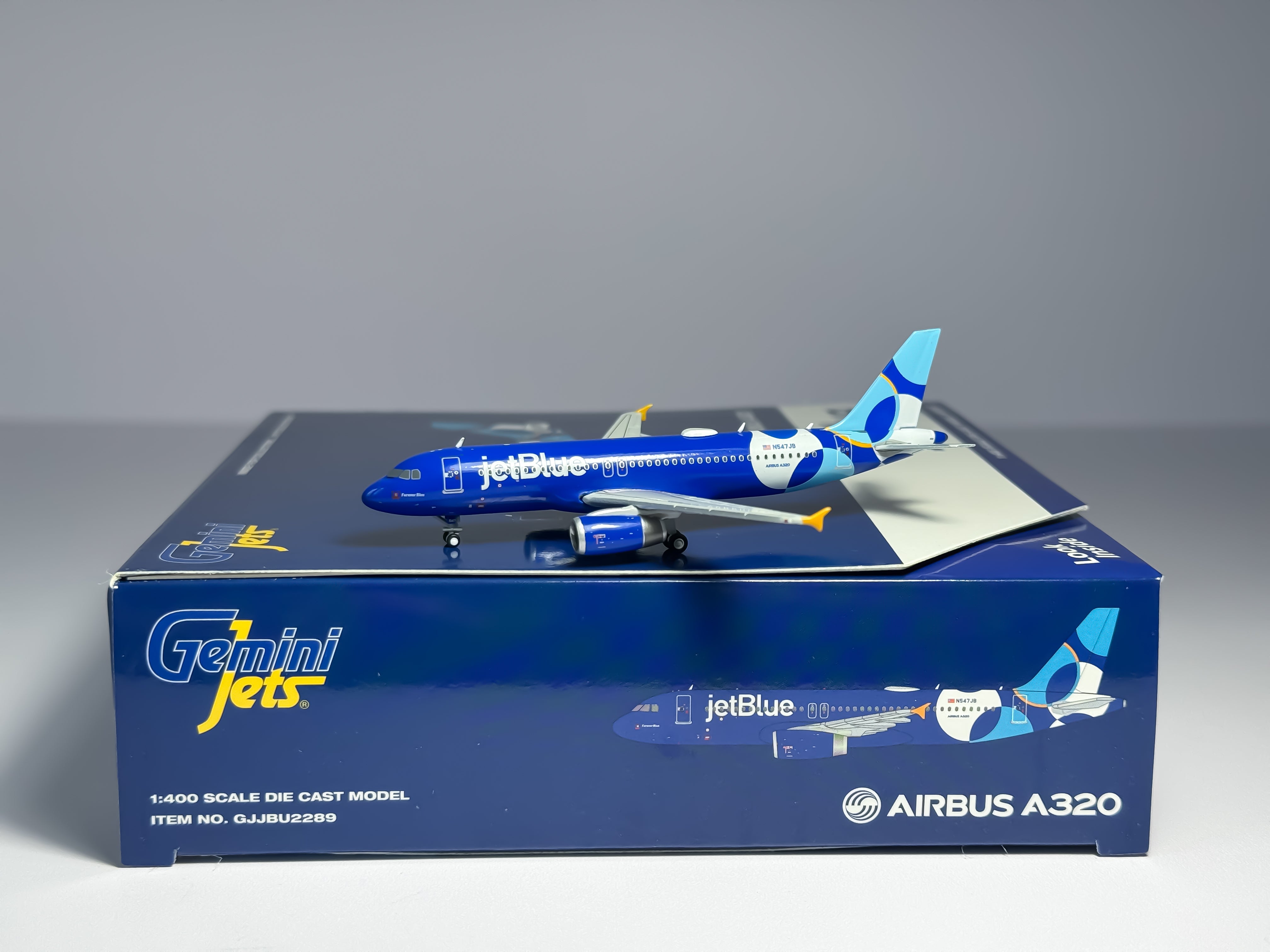 JetBlue Airways Airbus A320 1:400 Gemini Jets N547JB (GJJBU2289)