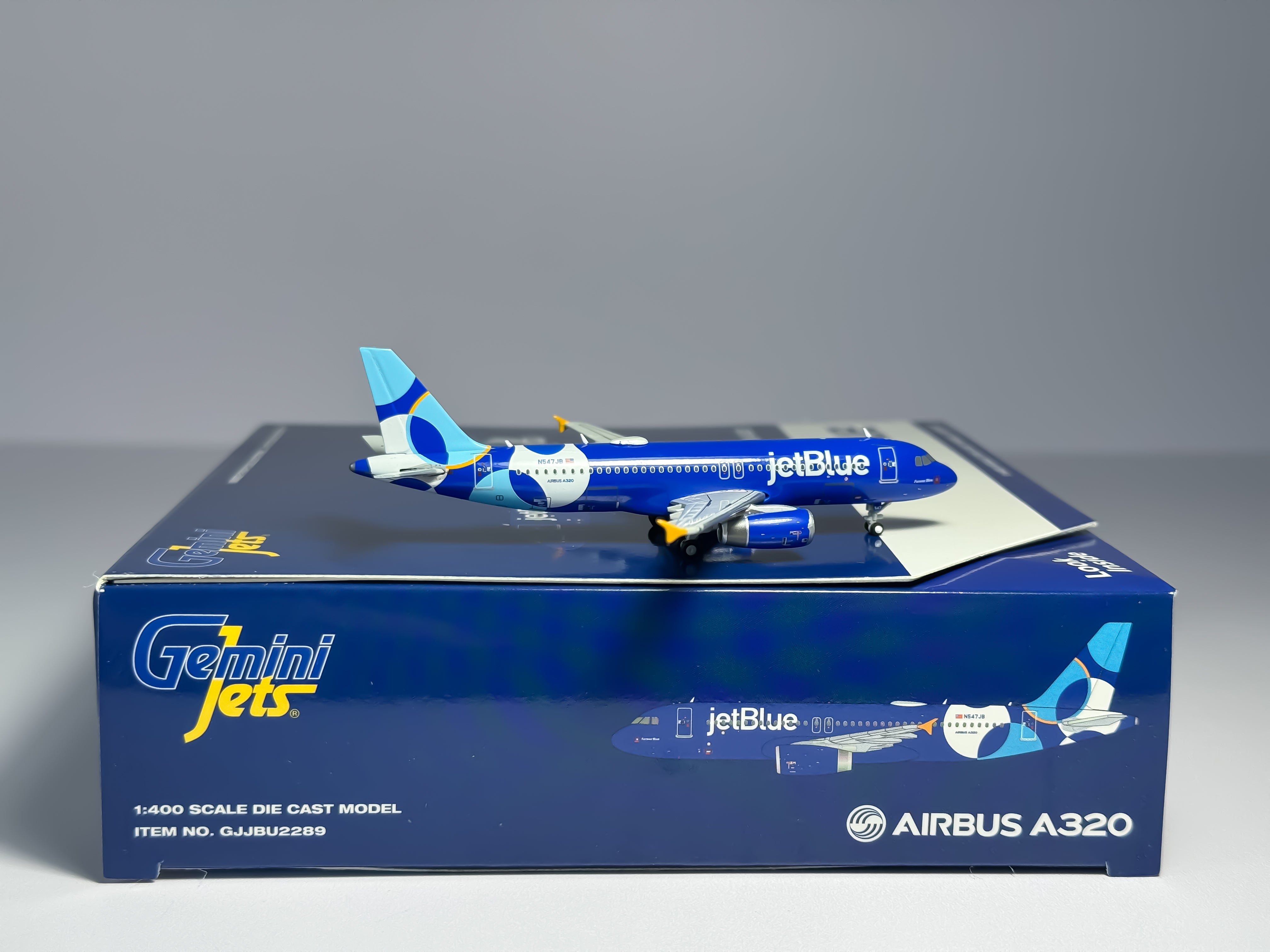 JetBlue Airways Airbus A320 1:400 Gemini Jets N547JB (GJJBU2289)