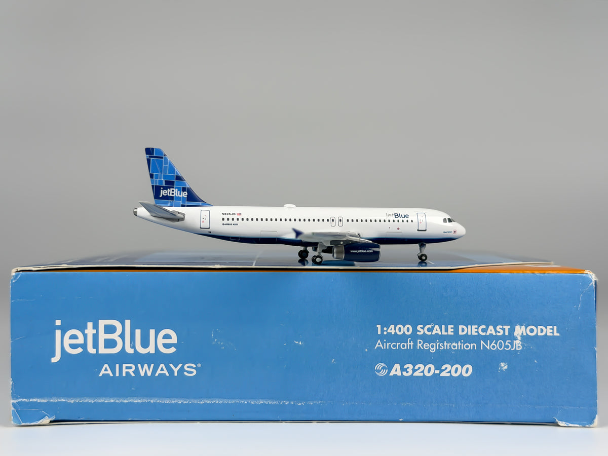 JetBlue Airways Airbus A320-200 1:400 Gemini Jets N605JB (GJJBU588)