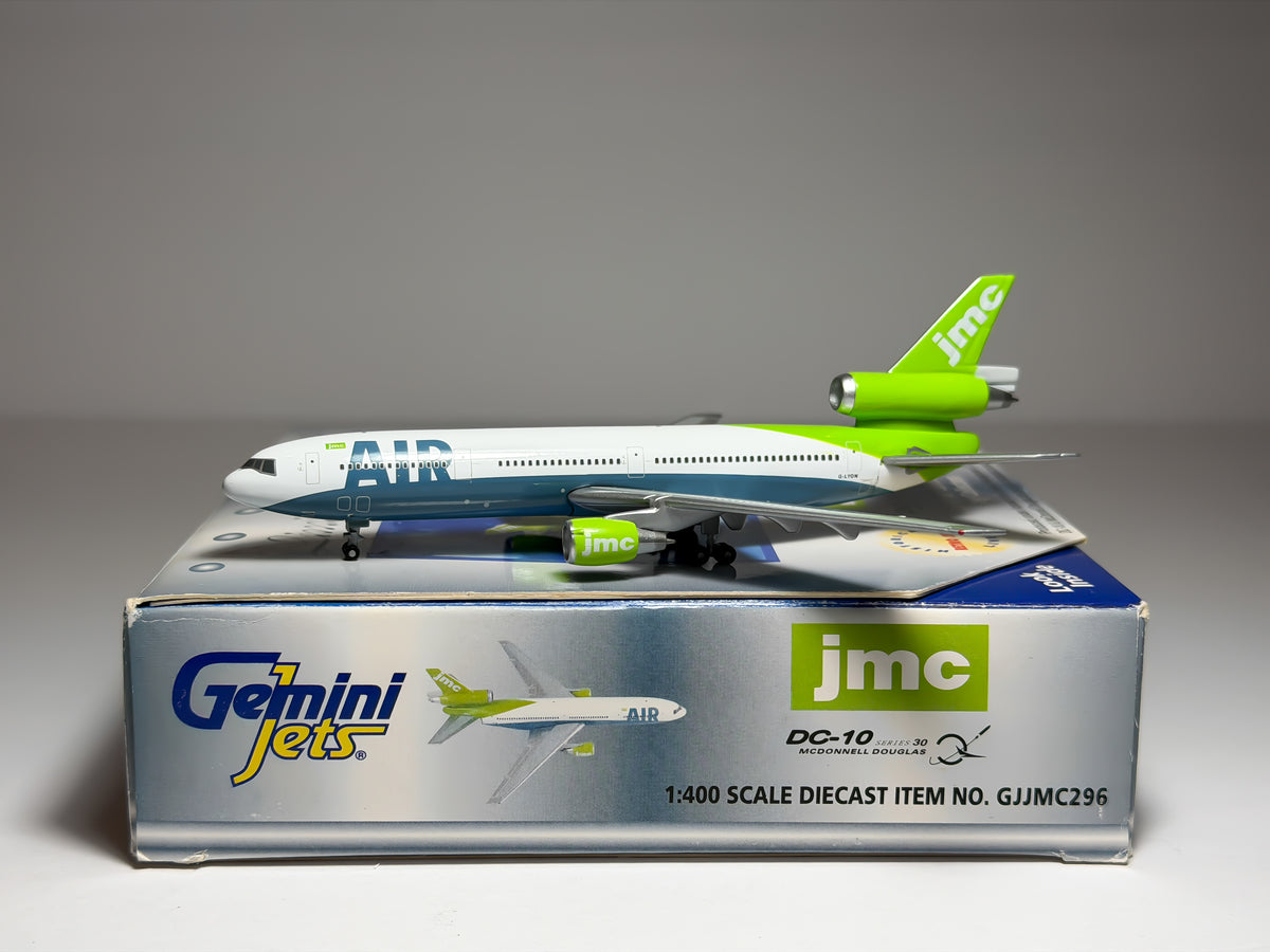 JMC Airlines McDonnell Douglas DC-10-30 1:400 Gemini Jets G-LYON (GJJMC296)