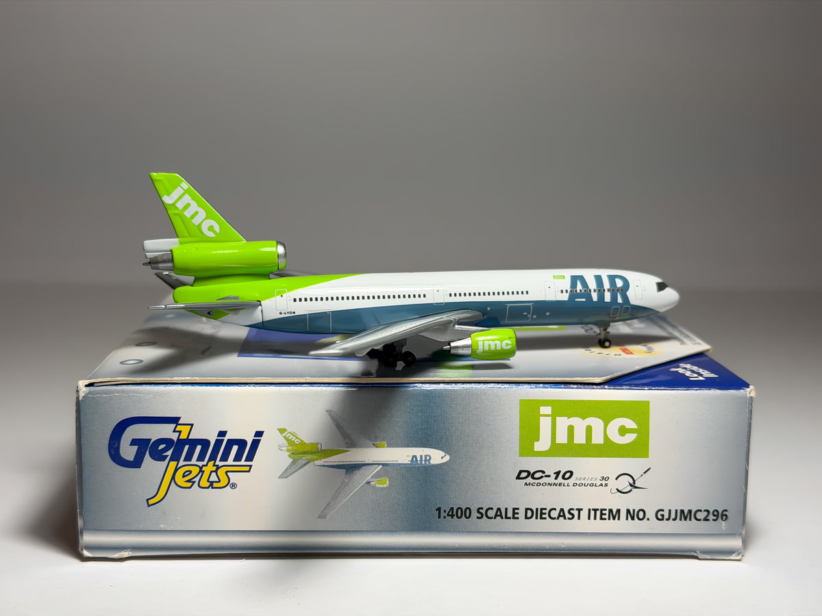 JMC Airlines McDonnell Douglas DC-10-30 1:400 Gemini Jets G-LYON (GJJMC296)