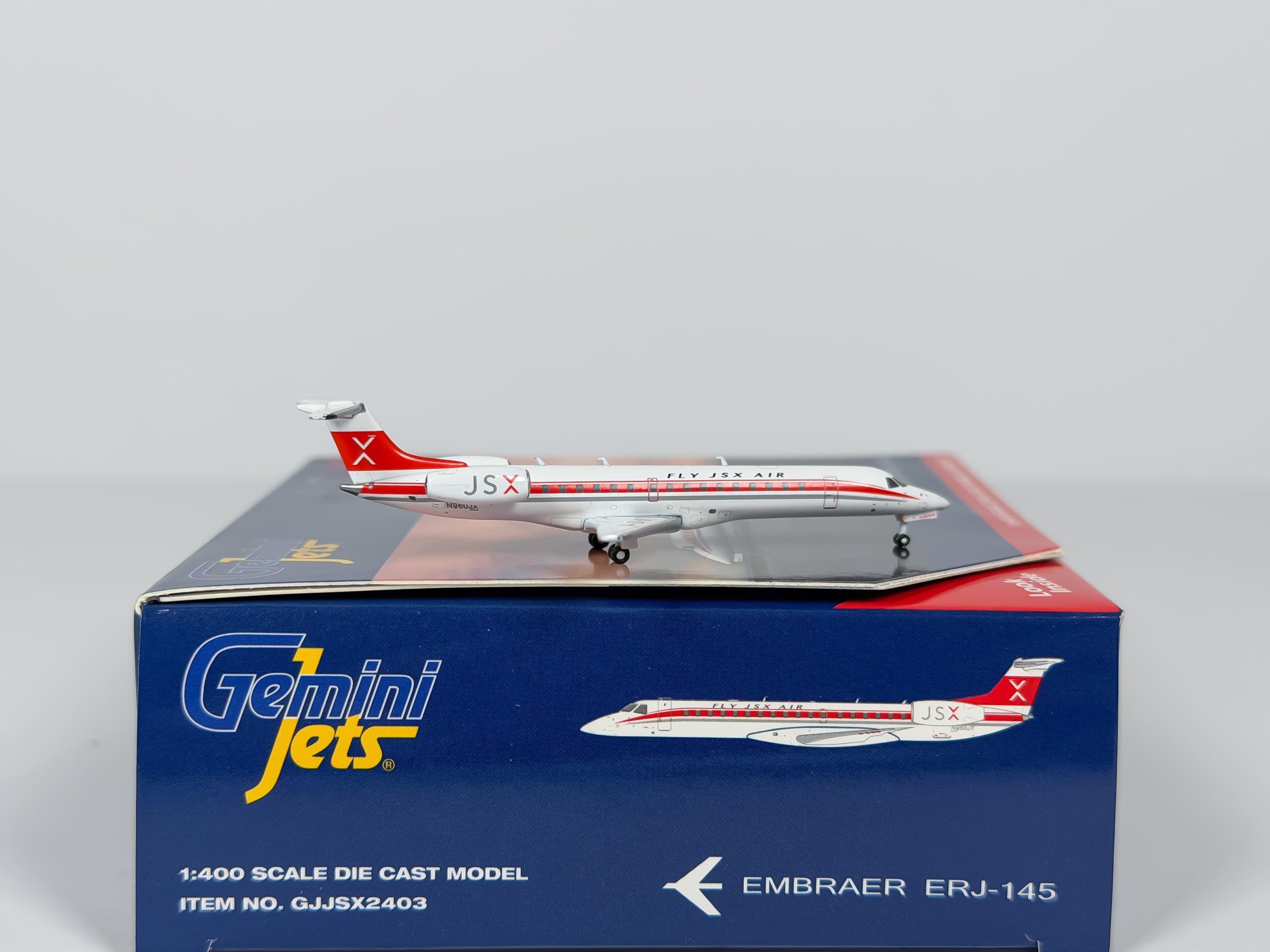 JSX Embraer E145 1:400 Gemini Jets N960JX (GJJSX2403)