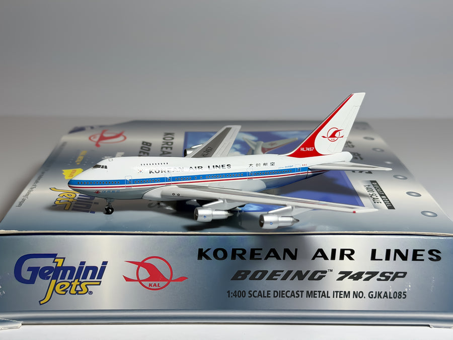 Korean Air Boeing 747SP 1:400 Gemini Jets HL7457 (GJKAL085)